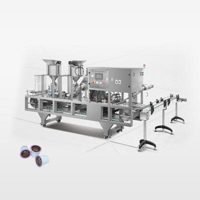 China Automatic Automatic Food Cafe Vacuum Packing Machine Cup Vacuum Filling And Sealing Machine For Beer Sauce for sale