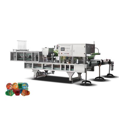 China Fully Pneumatic Food Cup Filling Machine Automatic Packaging Filling Machinery Filling and Sealing Machine for sale