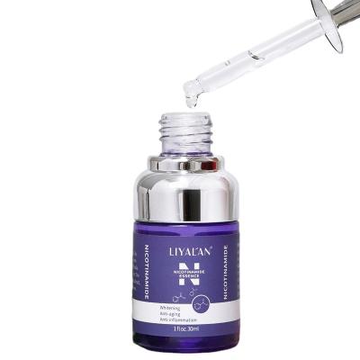 China Whitening OEM Private Label Organic Facial Wrinkle Tightening Anti Aging Shrink Pores Repair Skin Face Serum 5% Niacinamide for sale