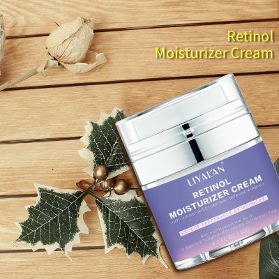 China Hot Selling Anti Aging Korean Face Care Wrinkle Repair Firming Moisturizer Retinol Hyaluronic Acid Face Cream for sale