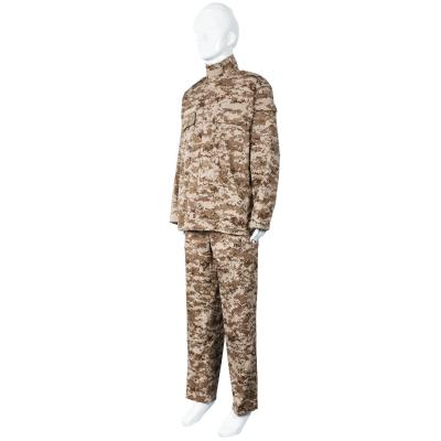 China Digital Anti-Static Desert BDU Military Uniforms Set Jacket And Pants Camouflage Uniforms Security Guard for sale