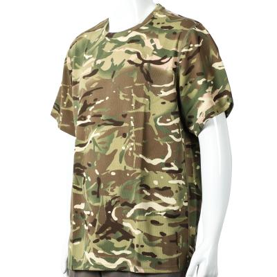 China Classic Army CP Anti-Shrink Classic Military T-shirt Camouflage Cotton T-shirt Multicamo Round Neck Tactical Military T-shirt for sale