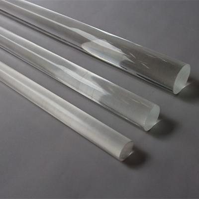 China Home Decor Clear Extruded Plastic Acrylic Rods Home Decor OD10x1000mm Cut In Any Size for sale