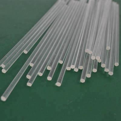 China Home Decor Cake Decor Round Small Rods PMMA Clear Acrylic Plastic Round Stick OD3x1000 Business Can Cut Into Any Length for sale