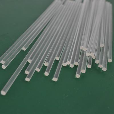 China Long Viable Acrylic Clear Cake Lollipop Stick Use For Dessert Accessories Food Grade PMMA Plastic Bars for sale