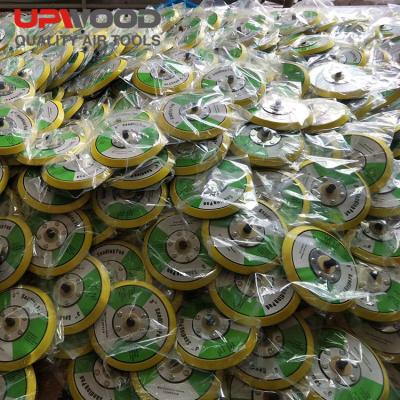 China 5 Inch 5/16-24 Inch 6 Inch Wire Factory Direct Sale Hook Loop Sanding Backing Pad for sale