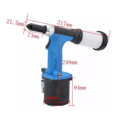 China Wholesale 6-8kgf/cm2 UW-S60V blue color industrial air rivet gun, pneumatic pop rivet tool for sale