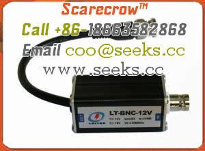 China Scarecrow™ BNC-12V monitoring system, coaxial system computer to avoid surge of lightning for sale