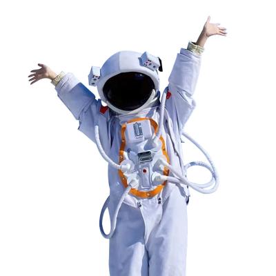 China Manufacturer Wholesale Spacesuits Mascot Inflatable Funny Astronaut Costume With Helmet for sale