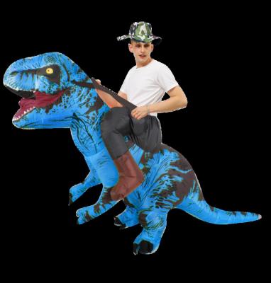 China Funny Adult Inflatable Custom Holiday Dinosaur Mascot Costume Custom Made Cosplay for sale