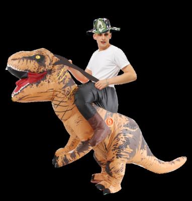 China Custom Made Celebration Classic Event Holiday Design Inflatable Dinosaur Mascot Costume for sale