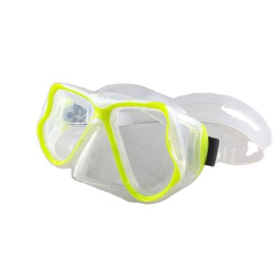 China High Strength Tempered Glass Diving Gear Durable Spearfishing Swimming Snorkel Mask for sale