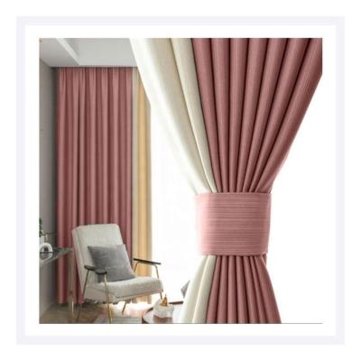 China Classic Wholesale Home Decor Soundproof Curtains For Window Luxury Drapes For Living Room With Sheer Curtain Fabric Material for sale