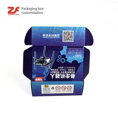 China Recyclable Packaging Supplies Electronics Corrugated Paper Boxes Mailers Printing Custom Shipping Box for sale