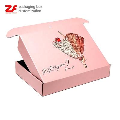 China Custom Logo Paper Materials Recycled Postal Mailing Mailing Box Christmas Mailing Mailing Boxes Large lashpackaging for sale