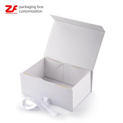 China Custom Rigid Luxury Rigid Luxury Open Magnetic Folding Cardboard Flap Logo Printing Materials Recycled Gift Box Shoe Packaging Foldable Paper Box for sale