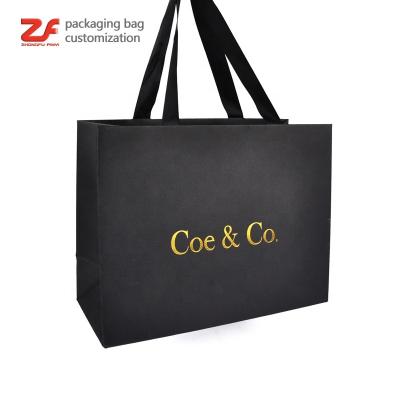 China Wholesale Perfumer Factory Shopping Cosmetic Packaging Design Recyclable Printing Private Label Custom Paper Bag for sale