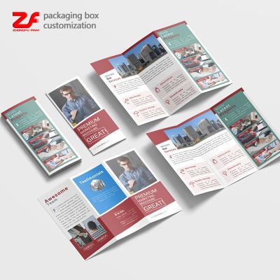 China paper & Custom wholesale color design glossy paper printing service of cardboard,flyer,booklet,brochure,catalog printing for sale