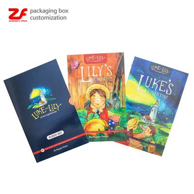 China paper & Custom Printed Paperboard Eco Book Manga Anime Children's Story Books Children's Books Custom Printing for sale