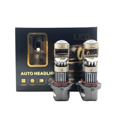 China Car Part Head Lamp H4 Bi-LED Projector Lens H7 H11 9005 9006 9012 LED Headlight Bulb High Performance LED Headlights for sale