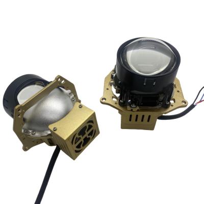 China For replace/repair New 3.0 Inch Bi-LED Projector Lens Car Headlight H/Low Beam H4 Projector Kit Laser LED Headlight Projector for sale