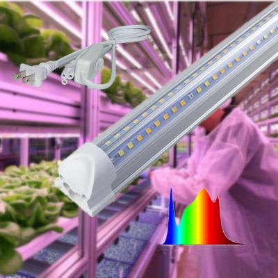 China High Bright 7Magic Artificial Light T8 T5 Led Grow Light Tube 2835 Lm301 Grow Light for sale