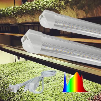 China High Bright Switch T8 T5 On/Off White Sunlike Lm301B 2835 7Magic Led Grow Light UV Grow Bar Led Light for sale