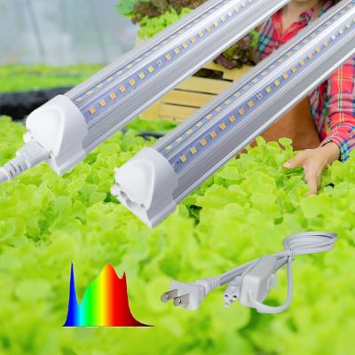 China High Bright 7Magic Artificial Light T8 T5 Led Grow Light Tube 2835 Lm301 Grow Light for sale