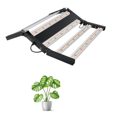 China Seed Start Detect Sunrise Sunset Temperature Humidity Fold 600w Hydroponic Led Grow Light For Plant Grow for sale