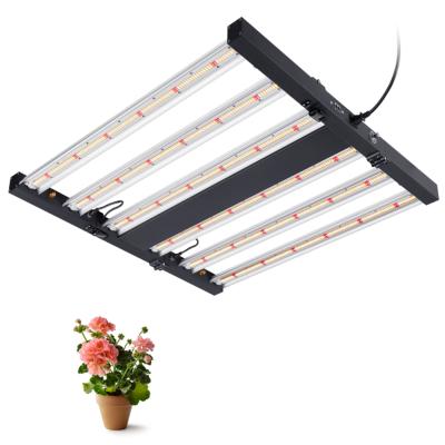 China Seed starting 2021 600w 720w 800w ppfd 6 bars indoor plant high veg flower led to grow light for sale