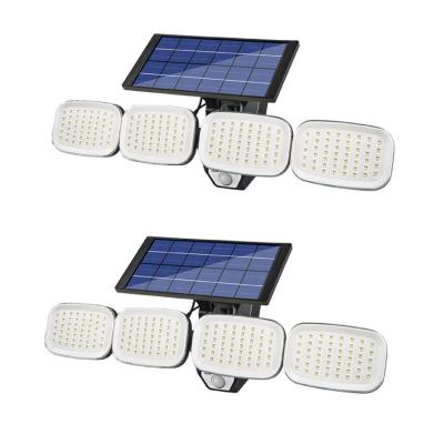 China PIR Motion Sensor Bright Outdoor Solar Powered Led Garden Wall Light PIR Motion Outdoor Solar Light for sale