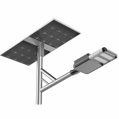 China Garden 40W Dropshipping All for One 10 Years Lifespan 100W Intelligent Control Motion Sensor Led Solar Street Light For Yard for sale