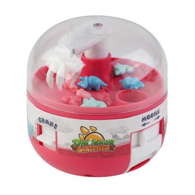 China Gift for Children Boy Gifts 2022 Funny Plastic Cather Gashapon Dinosaur Toys Mini Claw Machine for Other Toy Animal for sale