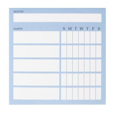 China Custom Logo Planner Table Calendar Monthly 4x4 Mini Planner Weekly Printing Calendar Table Calendar for sale