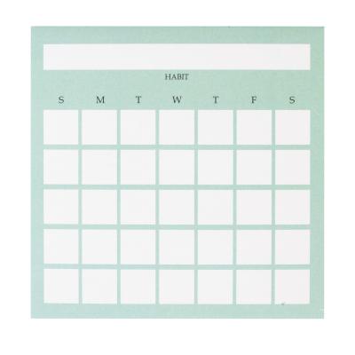 China Hot Selling Sticky Table Calendar Wall Note Planner Printing Calendar Gift 2023 Table Planner Calendar for sale