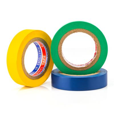 China PVC RC Electrical Tape Assorted Matte Rainbow Colors, 10 PK Waterproof, Flame Retardant, Strong Rubber Based Adhesive for sale