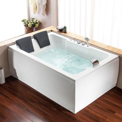 China large skirted double side plastic indoor adult tub (left skirt) for sale