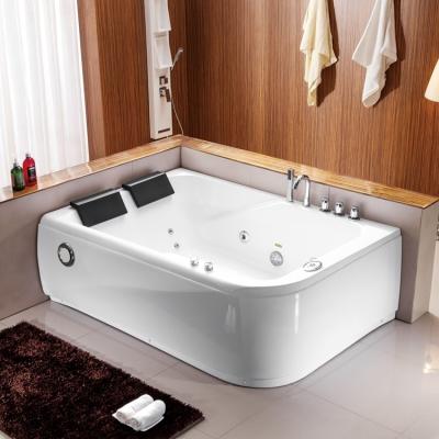 China Double Side Massage Function Indoor Hydraulic Plastic Skirt (Left Skirt) Adult Bathtub for sale