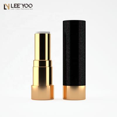 China PA-1050 Luxury Cosmetics Cylinder Gold Lipstick Tube for sale