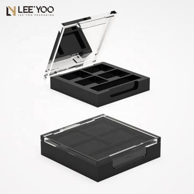 China PA-1030AB Korean Square Recyclable Transparent Eyeshadow Case Empty Eyeshadow Palette for sale