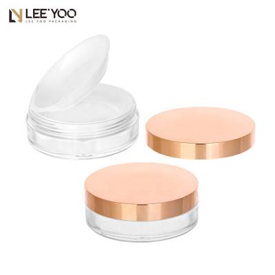 China New Cosmetic Loose Powder Jar PA-2145BB Powder Container Empty Powder Sieve Setting Case for sale