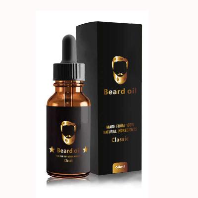 China Moisturizing Private Label Beard Growth Aid Mens Beard Growth Care 30ml/60ml Beard Oil With Boxes for sale