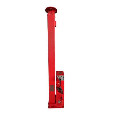 China Square Wellmast SGD80 5 Sections 8m Height Electric Lift Cranked Telescopic Mast For Vehicle Mounted Antenna Lighting Pole Tower for sale