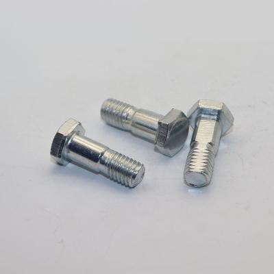 China Manufacturer High Quality Hexagon Fit Bolts Fastener From China Hot Sale Online Construction Store With Short Threaded Point for sale