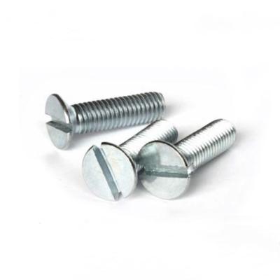 China Chinese Supplier DIN 7969 Hot Selling Stainless Steel Slotted Countersunk Head Screws For Structural Steel Bolting For Supply With Or Without Nuts for sale