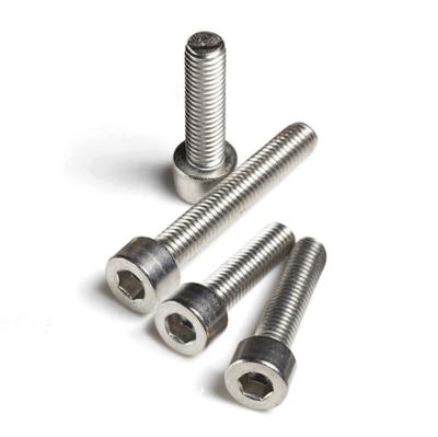 China Stainless Steel ss304 m2 M2.5 Anti-thread Steel Through Hole Pan Head Screws Cup Head Bolts for sale