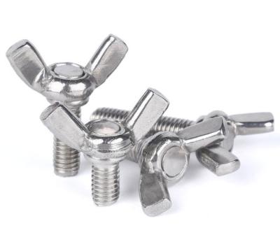 China Custom Carbon Steel Stainless Steel CK Twist Sealing Deck Butterfly Screws Claw To Make Butterfly Screw Wing Bolt Carbon Steel for sale