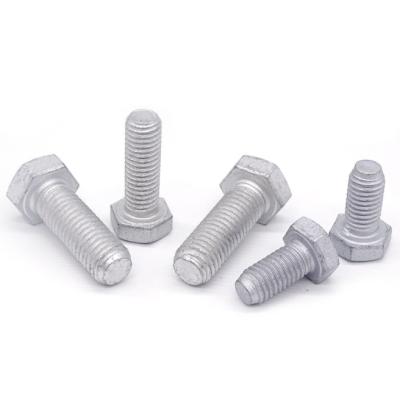 China Carbon Steel CK DACROMET Outer Hexagon Bolt Hot Dipped Galvanized Bolts for sale