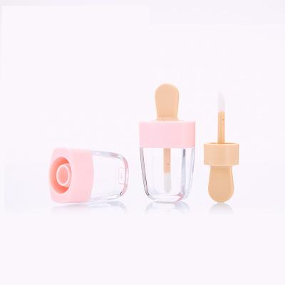 China Ibcccndc waterproof ice cream lip gloss tube luxury empty lip gloss tube for sale