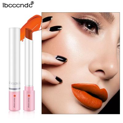 China Matte Smoke Makeup Lip Stick Cigarette Waterproof Lipstick Designs Cosmetic OEM for sale